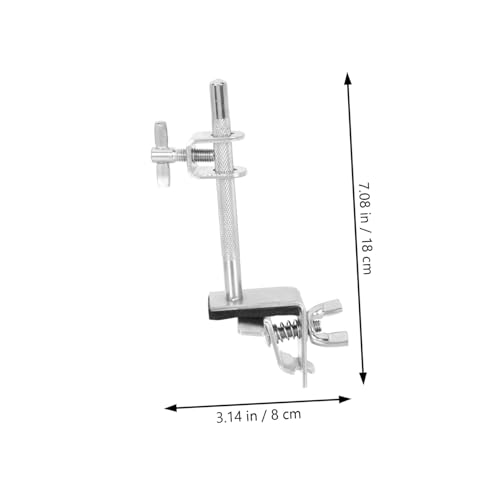 Alipis Soporte de Clamp para Cowbell Compatible con Bombo miniatura 2