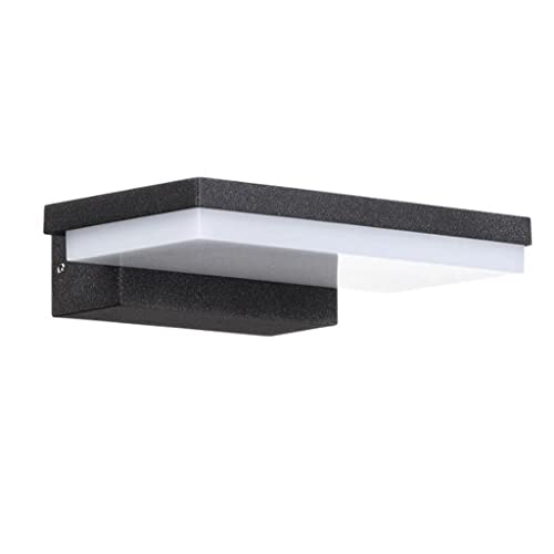 Lampe murale de jardin étanche au design épuré pour l'architecture des villas