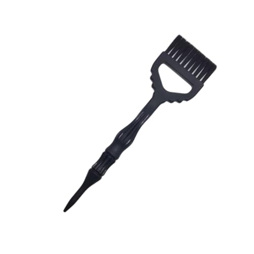 MUCKLILY 2 piezas Cepillo Teñir Cabello Profesional Unidades Peines de Peluquería Práctico y Duradero para Salón y Casa Coloración Cabello Negro