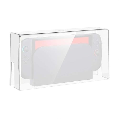 NiuLumea Funda protectora acrílica para Nintendo Switch 2, caja expositora transparente con visibilidad clara y resistencia a los arañazos, 28,5 x 15 x 6,6 cm
