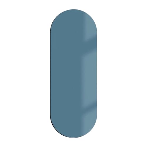 Compatible For Non-slip Women's Fitness Home Mat Oval Yoga Shock Absorber(L static blue)