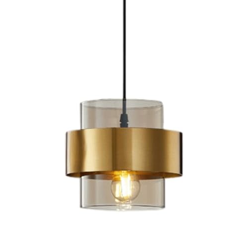 Suspension en verre E27 pour créer une ambiance cocooning salon