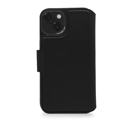 DECODED Leather MagSafe Modu Wallet iPhone 14 Plus Black Marke