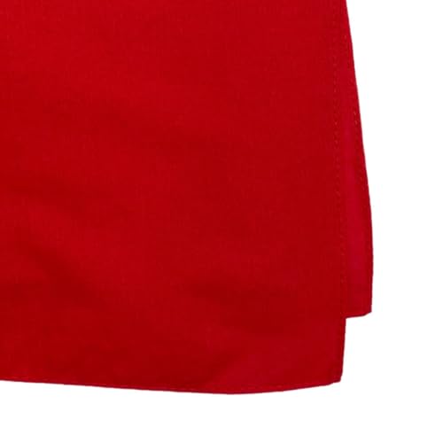 Image of MDSTYLE 100% Cotton Solid Color Bandana for Men & Women 22 inch x 22 inch Handkerchief Headband Scarf