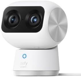 eufy Security by Anker Indoor Cam S350, Dual Cameras, 4K UHD Resolution
