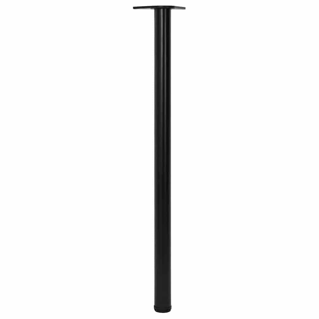 Juego de 4 patas de mesa con patas roscadas ajustables, patas de repuesto resistentes para mostradores y mesas, altura regulable para nivelación del suelo, fácil montaje