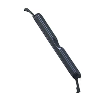 zhxchzhi Botões de volume OEM Chave Rokery compatível com Motorola Moto G35 XT2433-2 peças pretas