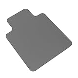 MARLOW Office Chair Mat for Carpet, Anti-Slip Desk Chair Mat with Grippers, PVC Carpet Protector, Large Floor Mat for Office Chairs, Gaming Chairs, Computer Chairs (120cm x 90cm x 0.5cm, Black)