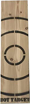 BIGSHOT Middle Replacement Section (x2) Wooden Axe-Knife Throwing Target (Replacement Section Only)