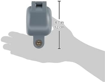 Defender Security EP Security S 4180 Key to Block Access to Keyhole, Removeable and Easy to Use Doorknob Lock-Out Device, 2-7/8 in, Gray
