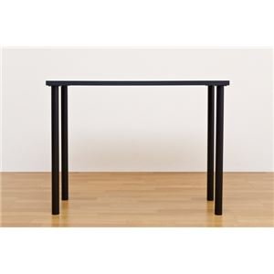 Amazon｜フリーバーテーブル/ハイテーブル 【120cm×45cm】 ブラック(黒
