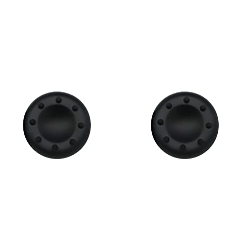 osiuujkw 2 Stück Gamepad Thumbstick Covers Joystick Anti Rutsch Kappe Zubehör Ersatzteile Ersatz für Xbox One, Schwarz Cover