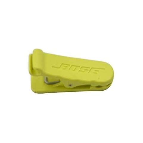 Headphones Cable Cord Wire Line Clip Clamp Holder Organizer for Bose SoundSport Wireless Headphones (Yellow) Cover