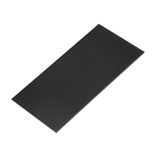 Image of DMiotech 6 x 12 x 0.15 Inch Plastic UHMW Sheets, Ultra High Molecular Weight Polyethylene, Opaque Black Polyethylene Board for Automotive, Chemical, Manufacturing, DIY Home Kitchen