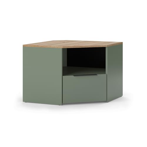Vicco Mueble bajo para TV Wido Verde 68