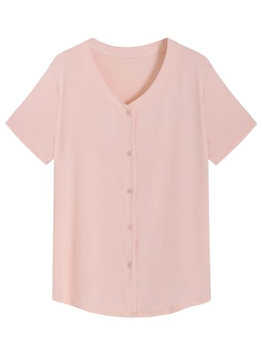 Latuza Bamboo Viscose Button-Up Pajama Top