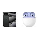 Google Pixel 10 Pro - Smartphone Android sbloccato con Gemini, sistema a tripla fotocamera posteriore, autonomia di oltre 24 ore e display Super Actua da 6,3" - Nero ossidiana, 512GB+Buds 2a