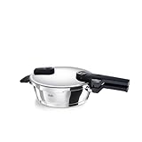フィスラー (Fissler) 圧力鍋 ビタクイック スキレット2.5L ガス IH 対応 1～2人向 pressure cooker 2段階圧力設定 ドイツ製 ステンレス製 【日本正規販売品】 600-410-02-000
