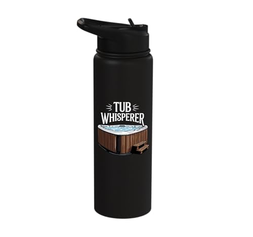 Whirlpool Funny Hot Tub Stainless Steel Insulated Water Bottle