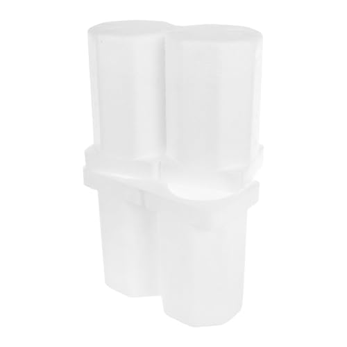 HOLIDYOYO Secure Red Wine Storage Box 85mm Double Bottle Case Insulated Wine Travel Packing Box for Moving Air Travel Friendly