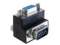 DeLOCK 65247 cable gender changer VGA (D-Sub) Nero