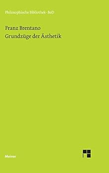 Hardcover Grundzüge der Ästhetik [German] Book