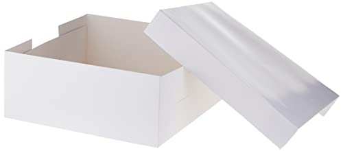 Mason Cash 12” White Cake Boxes, 12" - Image 2