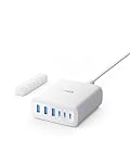 Anker – Anker 112W USB C Ladegerät, 6 Port Ladestation mit 112W Ausg
