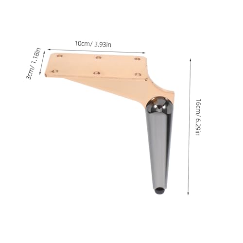 Patas para sofá y soporte de mesa con estructura metálica redonda 3