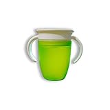DISEÑO Y TECNOLOGÍA: El diseño de 360° permite beber por cualquier parte del borde. El vaso está preparado para evitar derrames gracias a la válvula de silicona que genera un efecto ventosa, impidiendo la salida del líquido. Tecnología a prueba de goteo 100%.