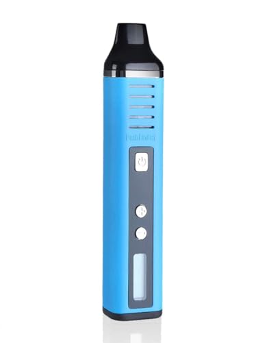 Vaporizador Hierbas Secas Pathfinder V2, gran cámara de cerámica, batería de 2200 mAh, configuraciones de temperatura avanzadas, vaporizador de hierbas de diseño innovador y funcional (azul)