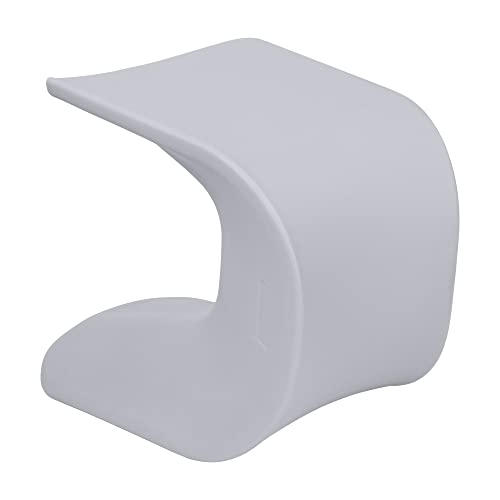 Image of ECR4Kids Wave Seat, 18in - 19.6in Seat Height, Perch Stool, Light Grey
