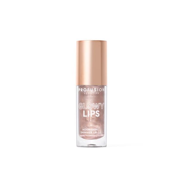 Shimmer Lip Oil, Glowy Lips Nourishing by Profusion Cosmetics