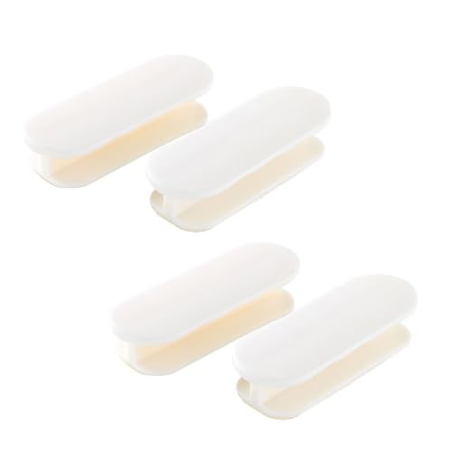 Poignée Ventouse Baie Vitrée Coulissante Extérieure, Lot de 4, Blanc
