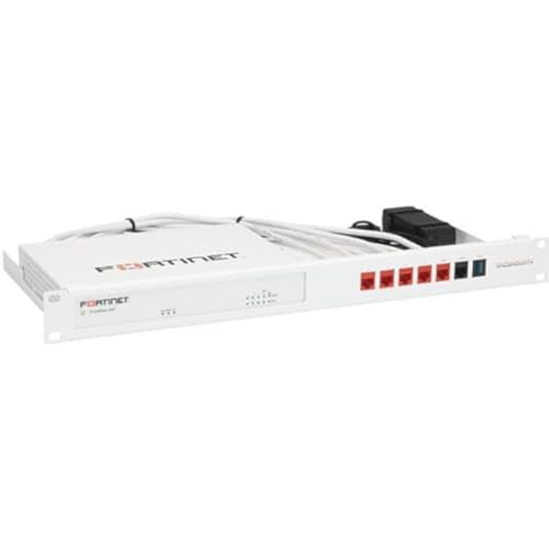 Image of Rackmount.IT Rack Mount Kit for Fortinet FortiGate 40F / FortiWifi 40F / FortiADC 60F / FortiWeb 100F - 1U 19 inch Rackmount - Front-Facing Ports (RM-FR-T14)