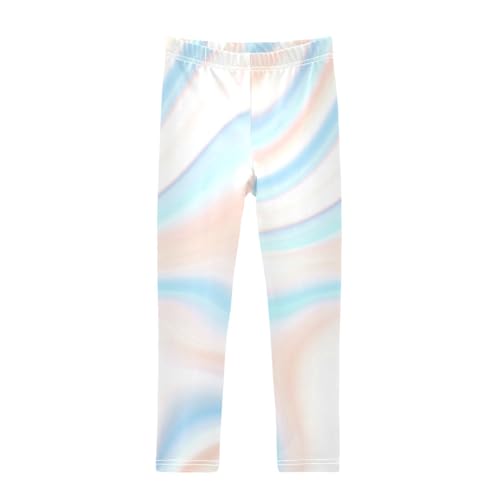 Water Blur Stripe Texture Girls Shorts Cotton Cartwheel Shorts Streetwear Under Skirt