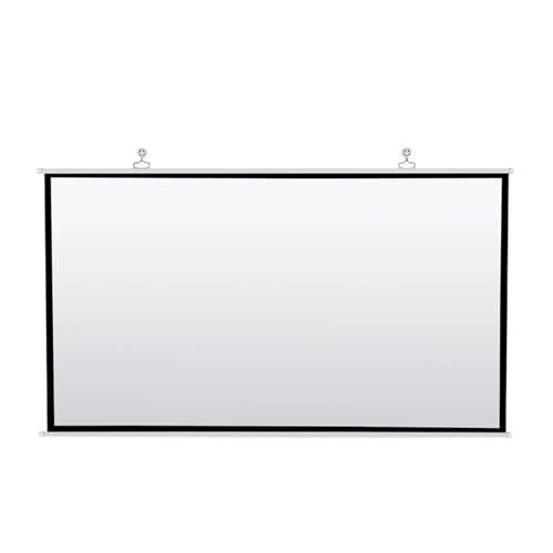 Pantalla portátil plegable para proyector 16:9 blanca