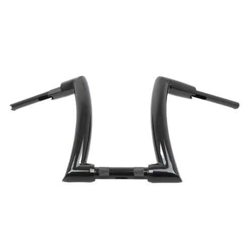 Guidon Sportster XL 883 1200 Fat Boy Street Bob, cintre Ape Hanger 14 pouces noir 1.25