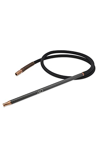 AO® Carbon Schlauchset Matt Schwarz | Carbon High Tech: Ultra leicht und bruchsicher! (Rose Gold)