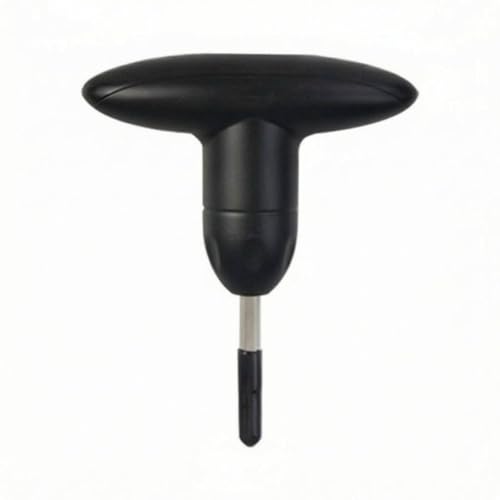 Qianly Llave de Cabeza de Palo Golf Metal y Plástico Llave Hexagonal Golf Ligera Equipo Deportivo, Negro Completo, Tipo No Protector