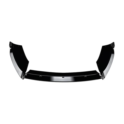 Aileron de pare-chocs avant Fiesta ST MK6 finition miroir noir laqué