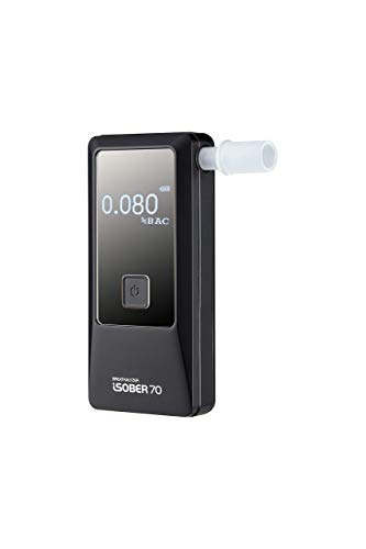 Isober 70 Premium Breathalyzer | Dot/Nhtsa's Evidential Model Specification Compliant | Suracell Fuelcell Sensor Technology Installed #TOP6