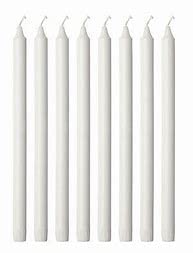 Strulo8 in White Tapper Extra Glowing Candles - Box of 24 Candles