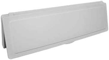 Letterbox Draught Excluder in White - Door Weatherproofing - Energy Seal - Made in The UK - Magflap Mk2