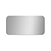 Glossy Gallery Rectangle Shatterproof Acrylic Safety Mirror with Rounded Corners - 12in x 24in