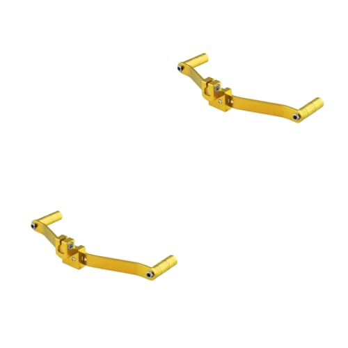 Holibanna 2 Piezas Palanca De Cambios De Palanca De Cambios Del Pedal Del Reposapiés Palanca De Palanca De Cambios De 2 Vías Cabeza Doble Palanca De Mando