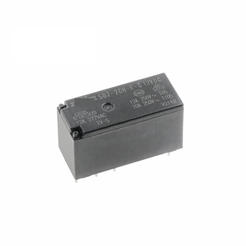 Relais 507-2CH-FC-5V commutateur 8 broches 12A pour automatisme et domotique