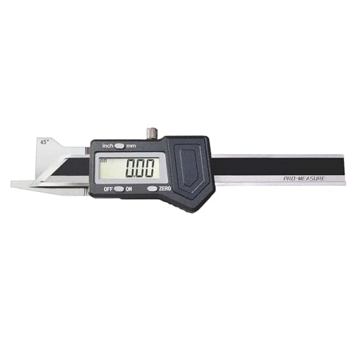Règle de chanfrein électronique 0-10mm pour éviter les erreurs de mesure à 45°