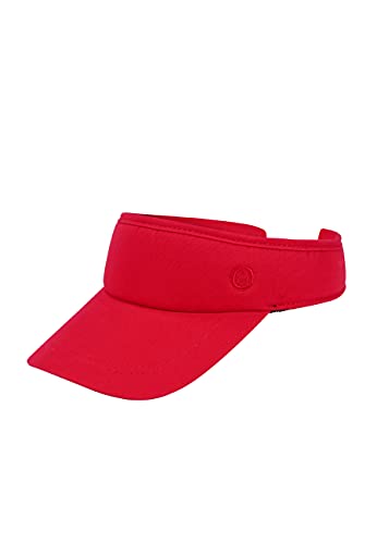 MADSea Unisex Visor Cap Schirmkappe, Farbe:rot MADSea Unisex Visor Cap Schirmkappe, Farbe:rot