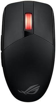 ASUS ROG Strix Impact III Wireless Gaming Mouse, 57 G Lightweight, 36K DPI Sensor, Bluetooth & 2,4GHz RF, ROG SpeedNova, Up to 618hrs Battery Life, Replaceable Switches, ROG Omni Receiver, Black